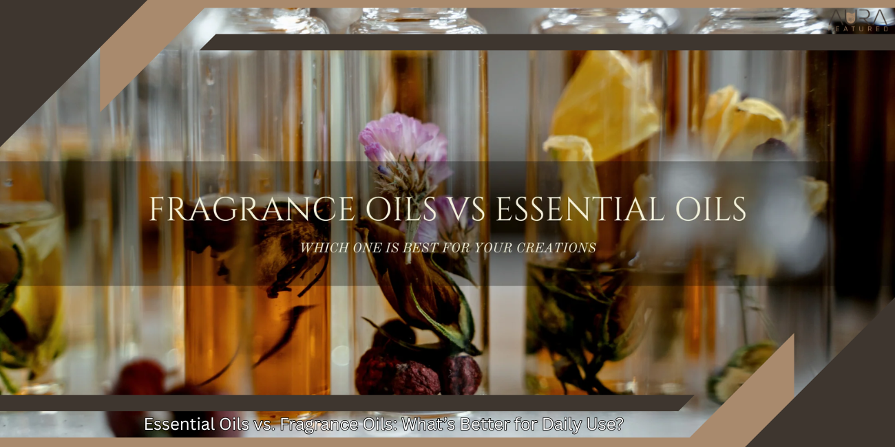 Essential Oils vs. Fragrance Oils