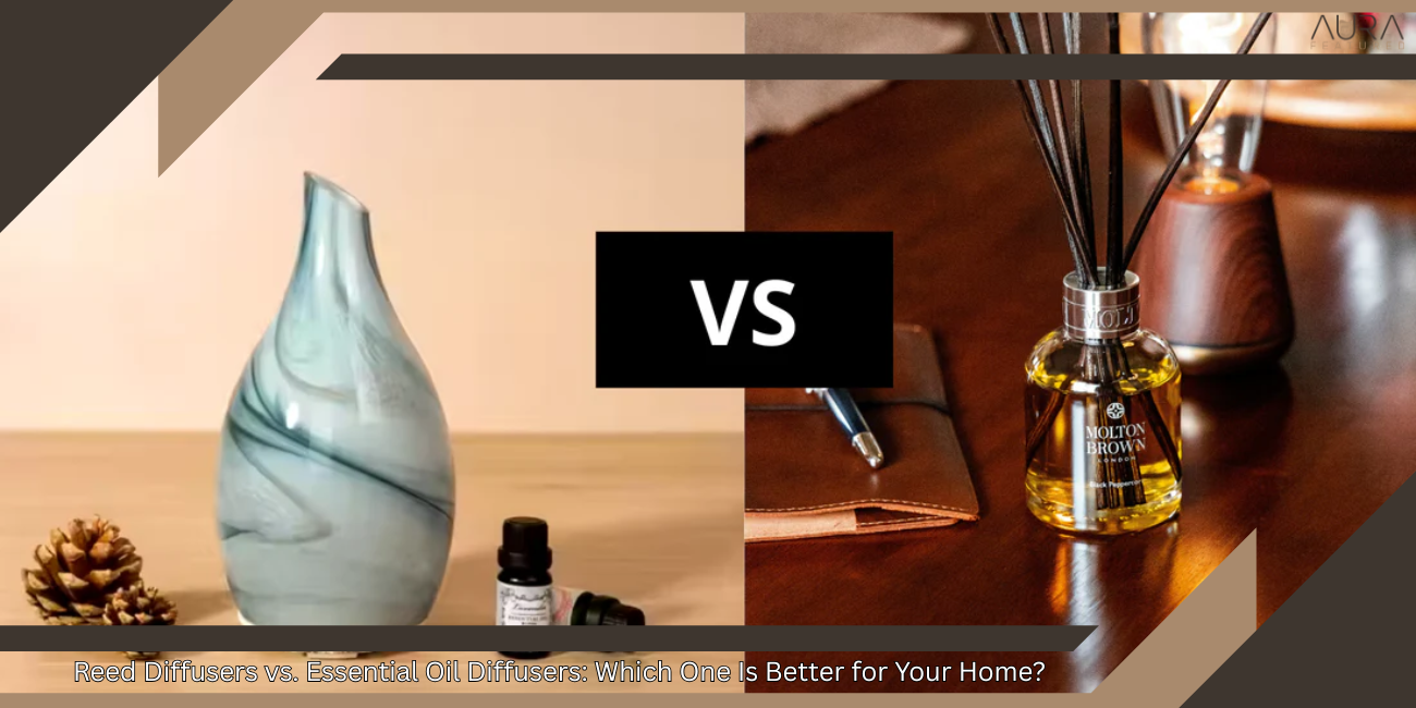 Reed Diffusers vs. Essential Oil Diffusers